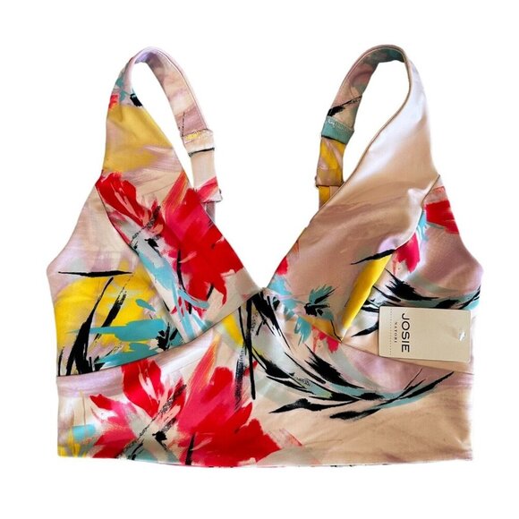 Josie Natori Womens Size M Solstice Cami Cropped Top‎ NWT - Picture 4 of 8